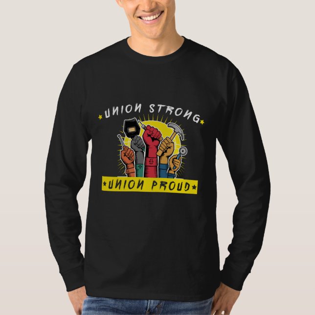 Camiseta Sindicato de Sindicatos Orgullosos Trabajadores de (Anverso)