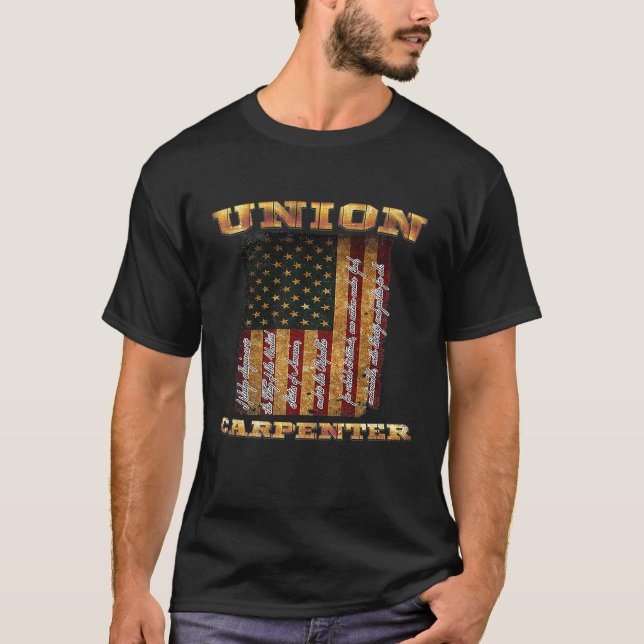 Camiseta Sindicato de trabajadores pro-estadounidenses orgu (Anverso)