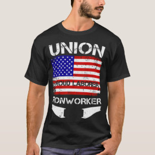 Camiseta Sindicato de un trabajador de línea fuerte y orgul