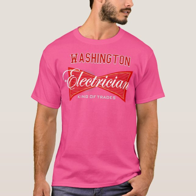 Camiseta Sindicato del Rey Electrista de Washington (Anverso)