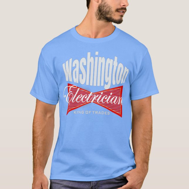 Camiseta Sindicato del Rey Electrista de Washington (Anverso)