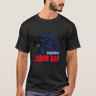 Camiseta Sindicato Retro Fuerte Día Estadounidense De Traba