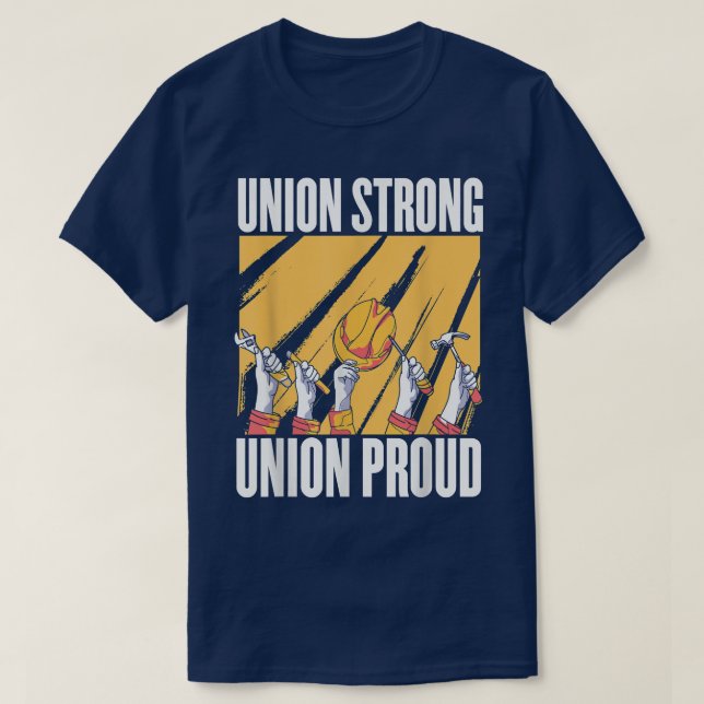 Camiseta Sindicato Sindical Orgulloso Día del Trabajo para  (Diseño del anverso)