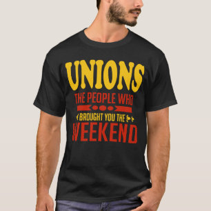 Camiseta Sindicatos De Personas Que Te Trajeron El Fin De S