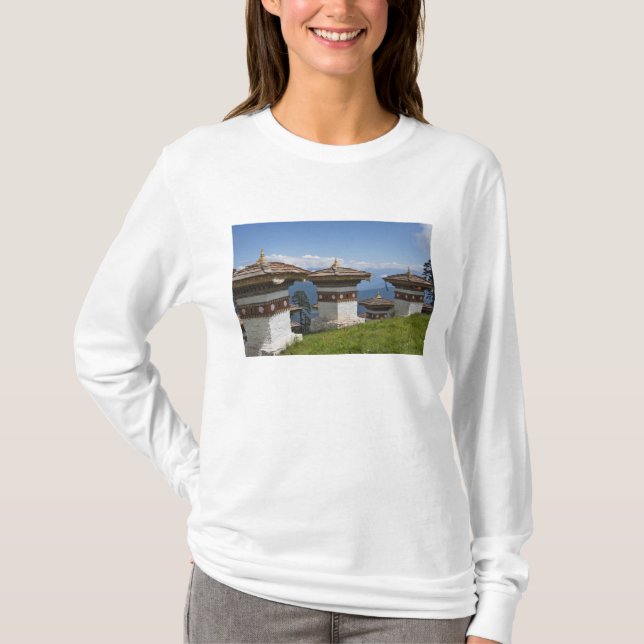 Camiseta Sindokha Dzong, paso de Dochu La 2 (Anverso)