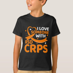 Camiseta Síndro de dolor regional complejo RSDCRPS Naranja