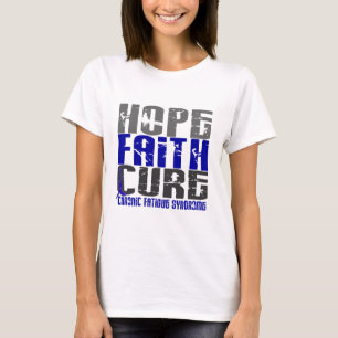 Camiseta Síndrome crónico del cansancio del CFS de la