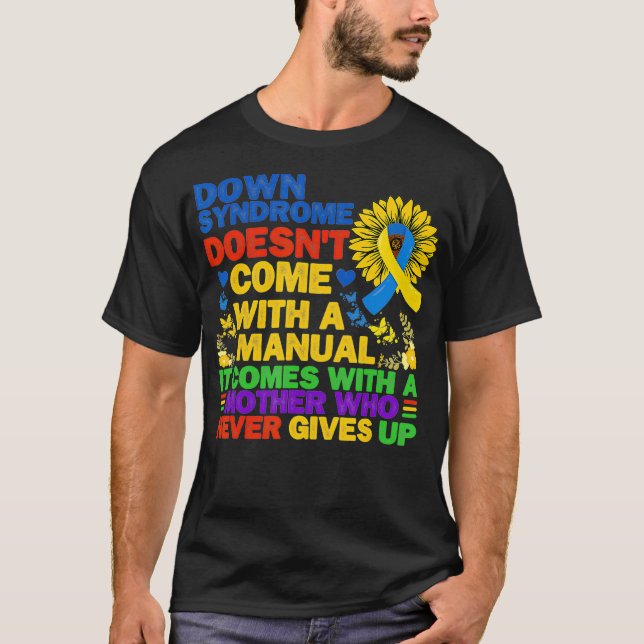Camiseta Síndrome De Abajo Gracioso Síndrome De Cinta Amari (Anverso)