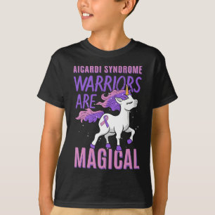Camiseta Síndrome de Aicardi Trastorno Genético Cuerpo Call