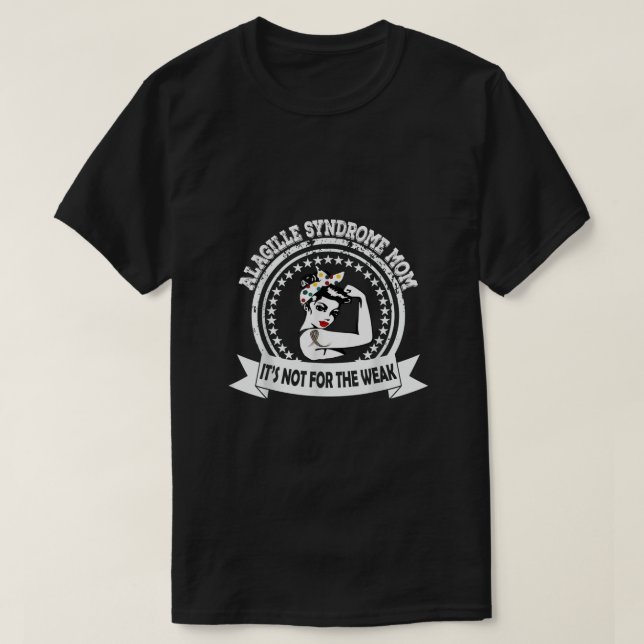 Camiseta Síndrome de Alagille: regalo para la madre de la c (Diseño del anverso)