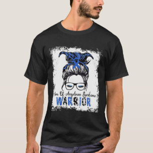 Camiseta Síndrome de Angelman Conciencia Mamá Guerrera Cint