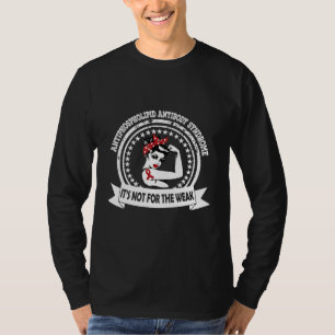 Camiseta Síndrome de Anticuerpos Antifosfolípidos Concienci
