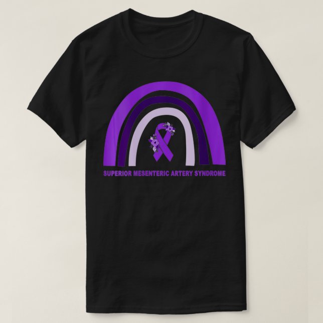 Camiseta Síndrome de Arteria Mesentérica Superior de la Muj (Diseño del anverso)