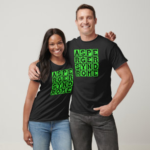 Camiseta Síndrome de Asperger, Condición Médica