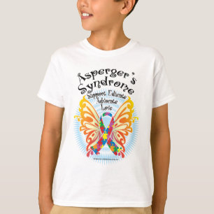Camiseta Síndrome de Asperger Mariposa 3