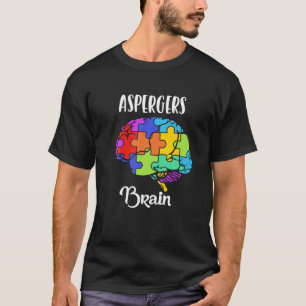 Camiseta Síndrome de Aspergers - El rompecabezas del cerebr
