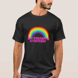 Camiseta Síndrome de Carácter Principal Arcoiris Autocentra