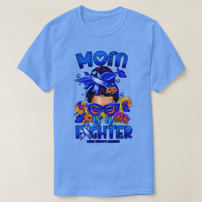 Camiseta Síndrome de Charge Conciencia a la madre luchadora (Diseño del anverso)