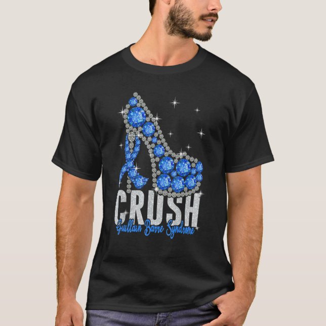 Camiseta Síndrome de Crush Guillain Barre Twinkle Ribbon Su (Anverso)