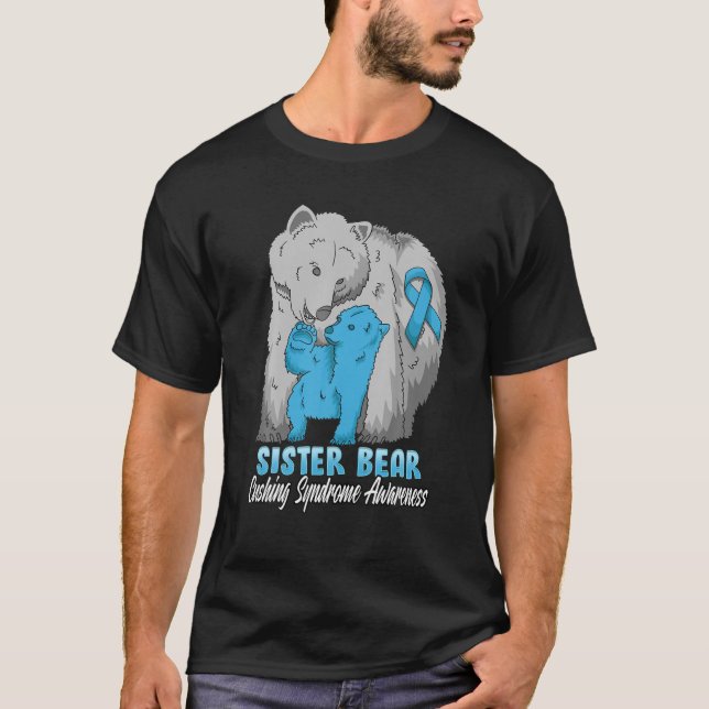 Camiseta Síndrome de Cushing Sensibilización Infantil Apoyo (Anverso)