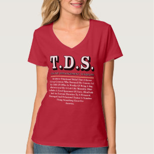 CAMISETA SÍNDROME DE DESARROLLO DEL TRAIDOR DE T.D.S.