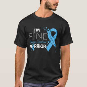 Camiseta Síndrome de Digeorge fino: Conciencia de guerreros