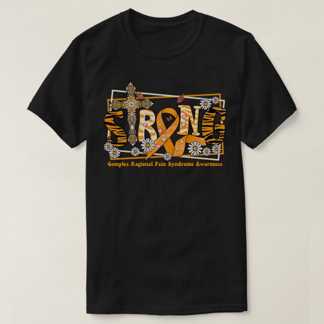 Camiseta Síndrome de Dolor Regional Complejo Costilla cruza (Diseño del anverso)
