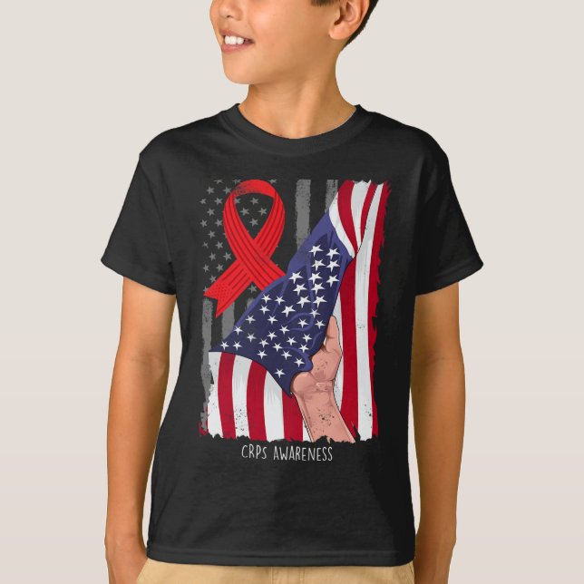 Camiseta Síndrome de Dolor Regional Complejo CRPS Sensibili (Anverso)