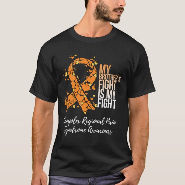 Camiseta Síndrome de dolor regional complejo de lucha de mi (Anverso)