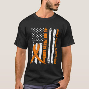 Camiseta Síndrome de Dolor Regional Complejo Ribbon Uu Flag