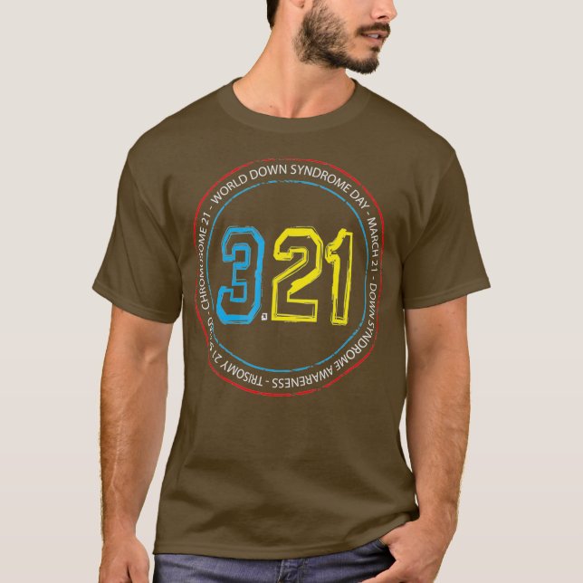 Camiseta Síndrome de Down (Anverso)