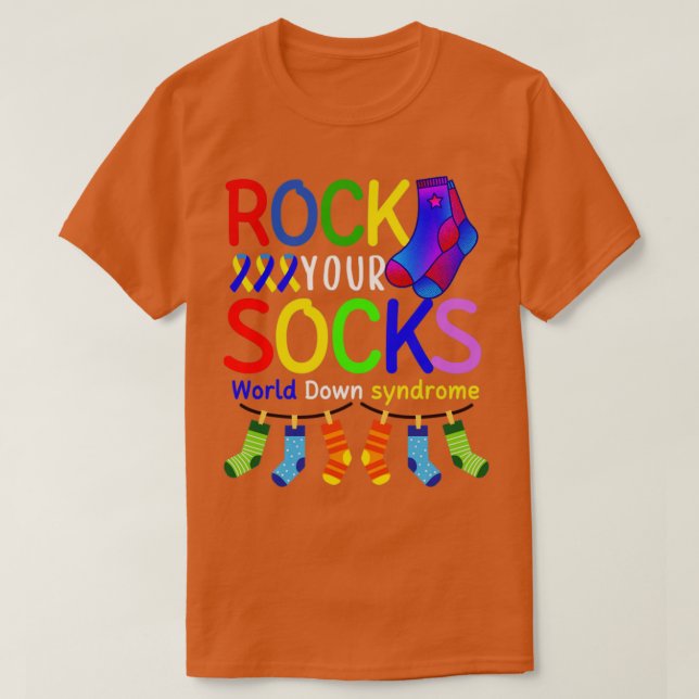 Camiseta Síndrome de Down (Diseño del anverso)