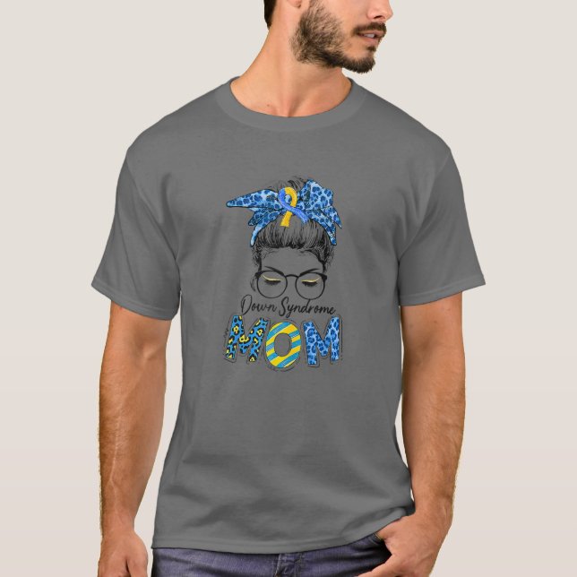 Camiseta Síndrome de Down Conciencia de mamá (Anverso)