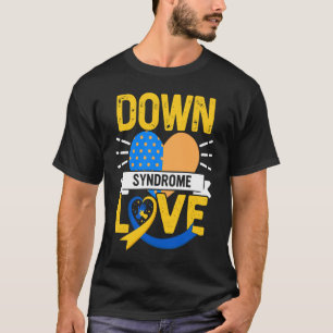 Camiseta Síndrome de Down Conciencia Trisomía Cinta azul WD