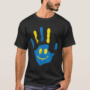 Camiseta Síndrome de Down Mano de Conciencia Sonrisa Trisom