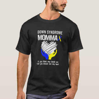Camiseta Síndrome de Down Momma Deberías Ver Mi Corazón T21