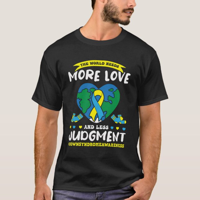 Camiseta Síndrome de Down Para Síndrome de Down (Anverso)