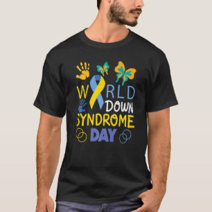 Camiseta Síndrome de Down World Day Awareness Socks 21