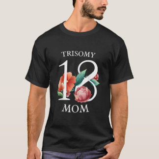 Camiseta Síndrome de Edward Trisomy 18 Día de Conciencia Ma
