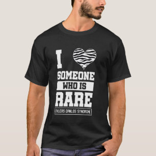 Camiseta Síndrome de Ehlers Danlos Conciencia Negra Y Blanc