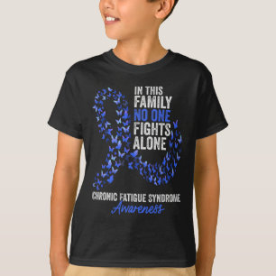 Camiseta Síndrome de Fatiga Crónica Conciencia Mes de Cinta