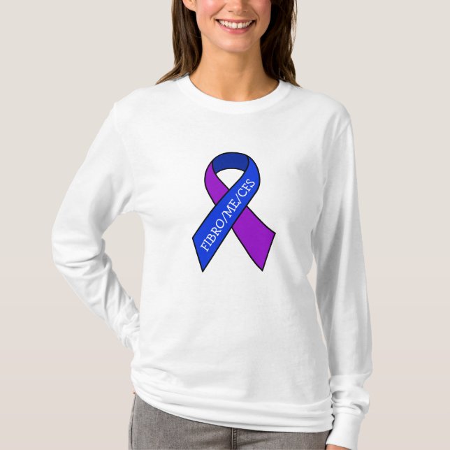 Camiseta Síndrome de Fatiga Crónica de Fibro ME/CFS (Anverso)