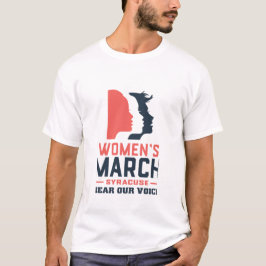 Camiseta Síndrome de Marcha de Mujeres Oyendo Nuestra Voz