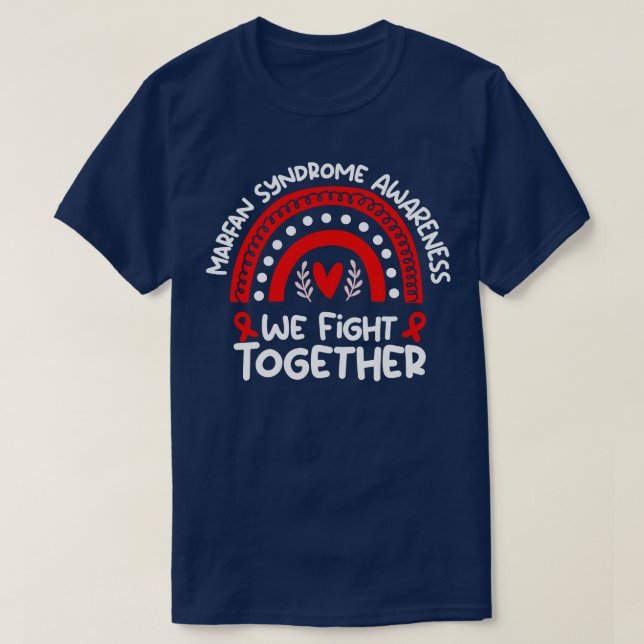 Camiseta Síndrome de Marfan 1 (Diseño del anverso)