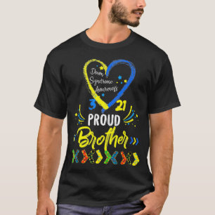 Camiseta Síndrome de Orgullo Abajo Hermano Conciencia, Herm