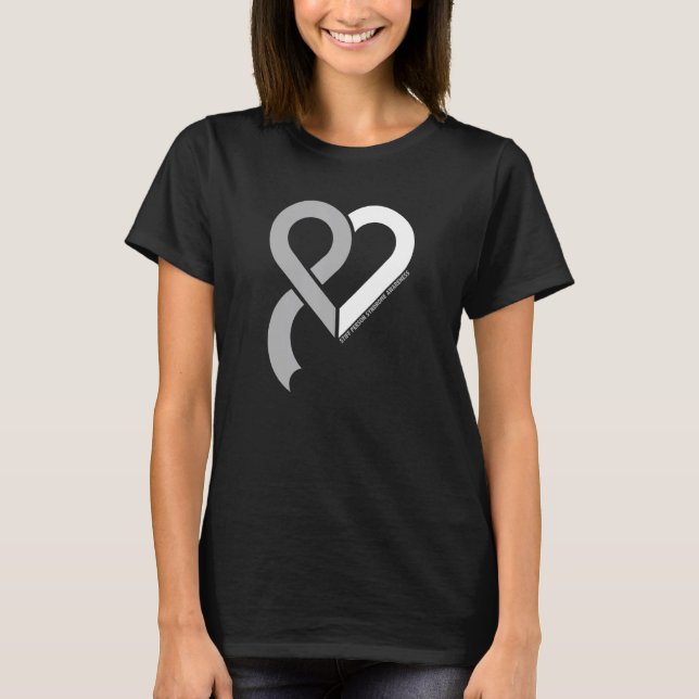 Camiseta Síndrome de persona difícil Conciencia Enfermedad  (Anverso)