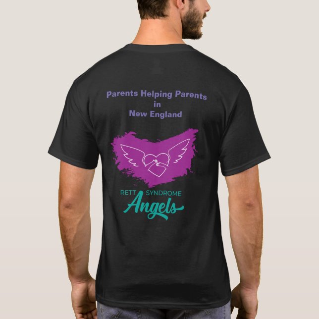 Camiseta Síndrome de Rett Clásico Unisex T Shirt (Reverso)