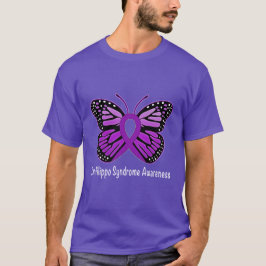 Camiseta Síndrome de Sanfilippo Mariposa de la Esperanza
