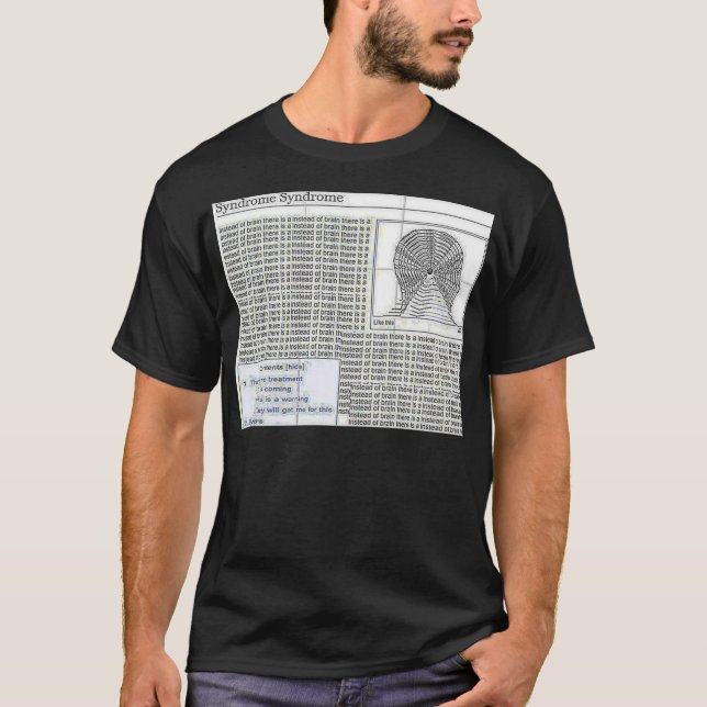 Camiseta Síndrome de Síndrome T-Shirt (Anverso)