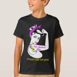 Camiseta Síndrome de Sotos Mamá No es para los débiles